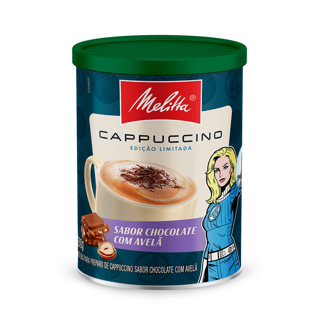 Cappuccino Sabor Chocolate com Avelã Melitta 200g